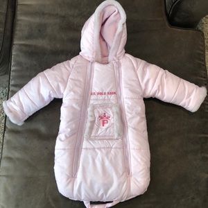 0-6 month winter snowsuit